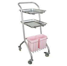 華瑞不銹鋼輕便輸液用車(chē)B351 450×380×1010