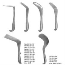 金鐘子宮拉鉤雙鉤柄 24cm 雙鉤柄 凹 35×120mm