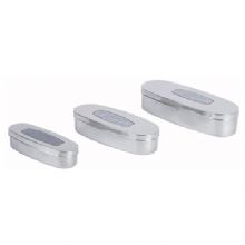 華瑞不銹鋼針管盒  A313 小號(hào) 112×40×27毫米可放5ml、2ml、1ml 針管