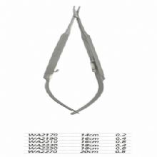 金鐘顯微持針鉗彎 WA2170 14cm彎 頭寬0.2帶鎖