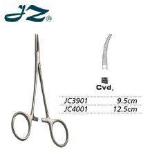 金鐘無鍍層止血鉗  JC3901 9.5cm 彎全齒（哈氏）