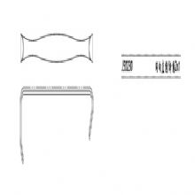 金鐘組織拉鉤同向 J50230 同向直角/折角 2×1