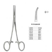 金鐘止血鉗彎有鉤 WD JC3134 24cm 彎有鉤 WD