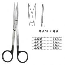 金鐘手術(shù)剪彎尖 JLA160 16cm 彎尖 刃口開齒