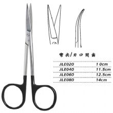 金鐘小血管剪彎尖 JLE080 14cm 彎尖 刃口開齒