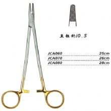 金鐘硬質(zhì)合金鑲片持針鉗直 粗針 JCA080 28cm 直 粗針 0.5