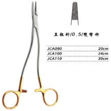 金鐘硬質(zhì)合金鑲片持針鉗直 粗針 JCA110 30cm 直 粗針 0.5雙彎桿