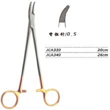 金鐘硬質(zhì)合金鑲片持針鉗彎 粗針 JCA340 26cm 彎 粗針 0.5