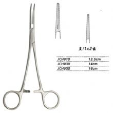 金鐘無損傷止血鉗  JCH010 12.5cm 直 1×2齒