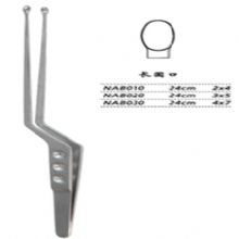 金鐘腫瘤摘除鑷  NAB010 24cm 長(zhǎng)圓口 2×4