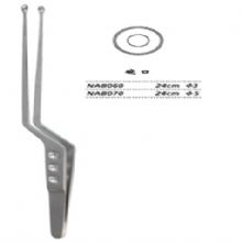 金鐘腫瘤摘除鑷  NAB060 24cm 碗口 φ3