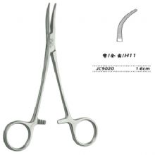 金鐘止血鉗胸腔止血鉗 JC9020 16cm 彎全齒 H11胸腔止血鉗