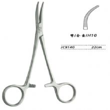 金鐘止血鉗胸腔止血鉗 JC9140 22cm 彎全齒 H10胸腔止血鉗