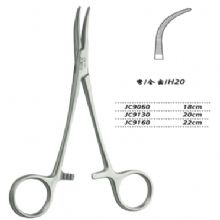 金鐘止血鉗胸腔止血鉗 JC9060 18cm 彎全齒 H20胸腔止血鉗