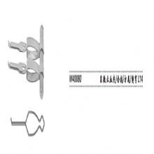 金鐘顯微止血夾W40080 合攏 方尾 角彎L14