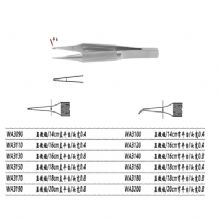 金鐘顯微鑷直 WA3090 14cm 直 平臺 頭寬0.4