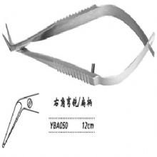 金鐘角膜剪  YBA050 右角彎鈍 刃長(zhǎng)11 扁柄
