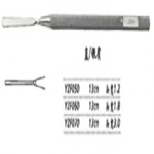 金鐘虹膜拉鉤  YZF050 13cm直 頭寬1.2（銀質(zhì)）