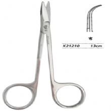 金鐘金冠剪  K21210 13cm 彎齒科剪