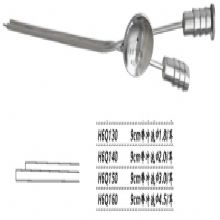 金鐘耳用吸引管帶沖洗 H6Q130 9cm 帶沖洗 φ1.8