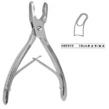 金鐘乳突咬骨鉗  H6E010 16cm 單關(guān)節(jié) 圓頭