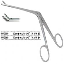 金鐘鼻組織鉗尖頭 HBG050 12cm 蓋板式 上彎45° 尖頭 寬3HB版鼻組織鉗