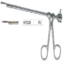 金鐘鼻咽活體取樣鉗15cm H7C020 管式 帶接口 φ3H7版光學(xué)鉗