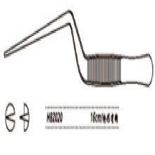 金鐘鼻用鑷槍形 HBZ020 16cm 有鉤其他HB版鼻用器械