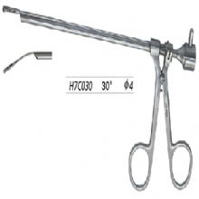 金鐘鼻咽活體取樣鉗15cm H7C030 管式 下彎30° 帶接口 φ4H7版光學(xué)鉗