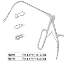金鐘喉用鉗管式 H8D090 17cm 管式 下彎 一柄一頭（間接）間接喉鉗