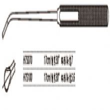 金鐘鼻刮匙角彎 H7S070 17cm 角彎30° 環(huán)形 頭寬7H7版鼻刮匙