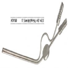 金鐘鼻腔吸引管角彎 H7V100 17.5cm 角彎帶沖洗 φ3/φ2.5H7版鼻腔吸引管