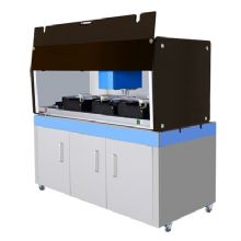 博科全自動(dòng)酶免分析系統(tǒng)BIOBASE8001 8個(gè)加樣通道，12塊酶標(biāo)板位，獨(dú)立的加樣機(jī)械臂