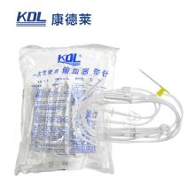 康德萊一次性使用輸血器帶針TS055 雙頭帶針 0.9×28mm 10套/包，200套/箱，一箱起批