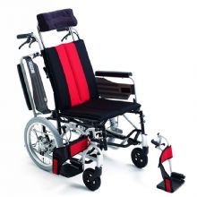 MIKI三貴手動(dòng)輪椅車MP-Ti 紅色 W717