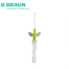 德國(guó)貝朗靜脈留置針安全型 Introcan Safety-W 英全康 24G 安全型 帶翼針頭：0.7*19mm 黃色