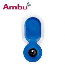 AMBU 丹麥安保藍點心電電極片N-00-S 44.8*22mm兒童用電極片 25片/袋，1000片/盒，2000片/箱