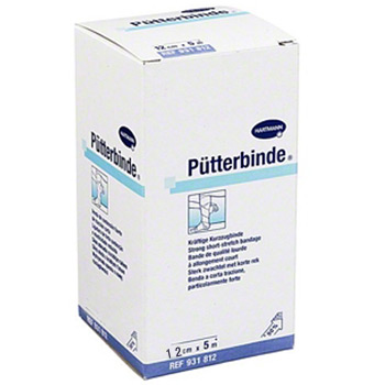 德國保赫曼保易定高強(qiáng)度壓力繃帶  Putterbinde 12cmx5m 貨號：9318300  