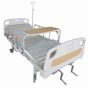 華瑞韓式噴塑雙搖病床D161 2090×970×1050mm