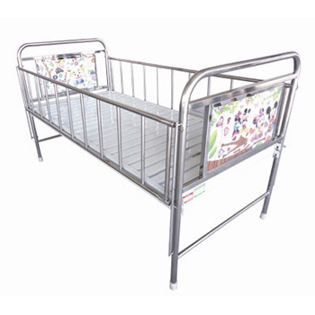 華瑞不銹鋼、噴塑混合型兒童病床D431 1870×900×1050mm