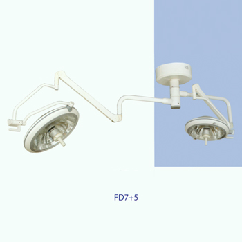 鷹牌手術(shù)無影燈FD7+5 新光源，雙回光型，進口臂