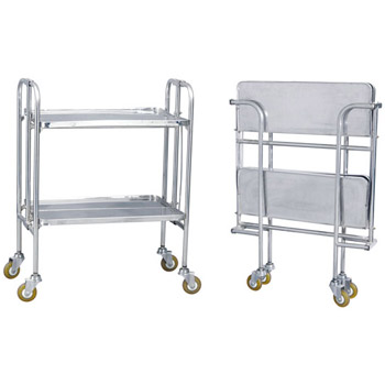 華瑞不銹鋼折疊式治療車B321 612×420×835mm