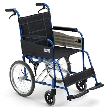 MIKI三貴手動(dòng)輪椅車MC-43K 藍(lán)色款