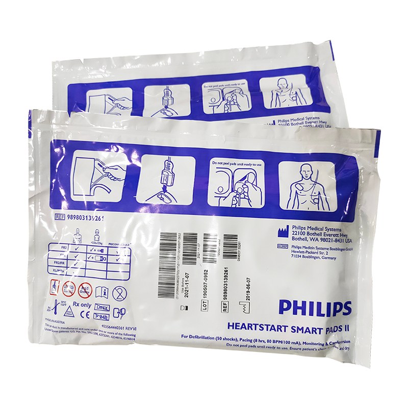 飛利浦 除顫電極墊 989803139261  除顫電極墊