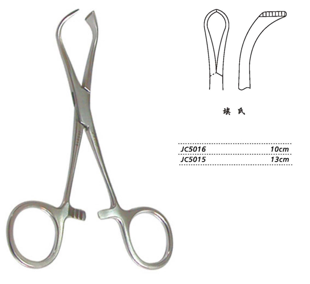 金鐘帕巾鉗  JC5015 13cm 埃氏