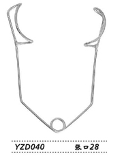 金鐘開(kāi)瞼器  YZD040 鋼絲式 封口 露睫 張口28