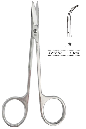 金鐘金冠剪  K21210 13cm 彎