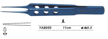 金鐘縫線結(jié)扎鑷直 YAB050 11cm 直 鉤深0.3