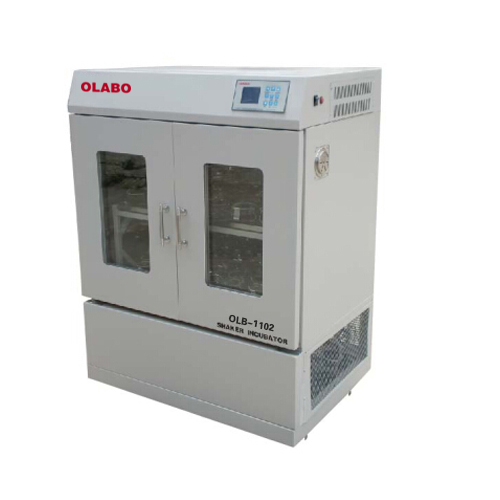 歐萊博恒溫?fù)u床OLB-1102 雙層大容量空氣浴搖床