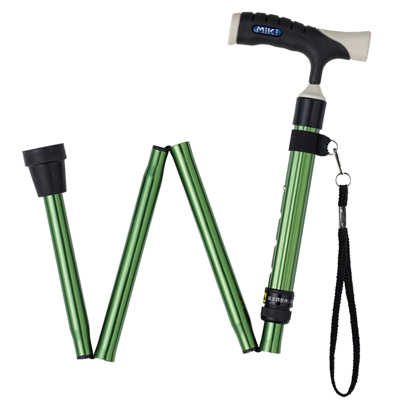 MIKI三貴折疊拐杖MRF-011220 綠色 
